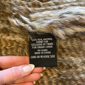 525 America Luxe fur vest